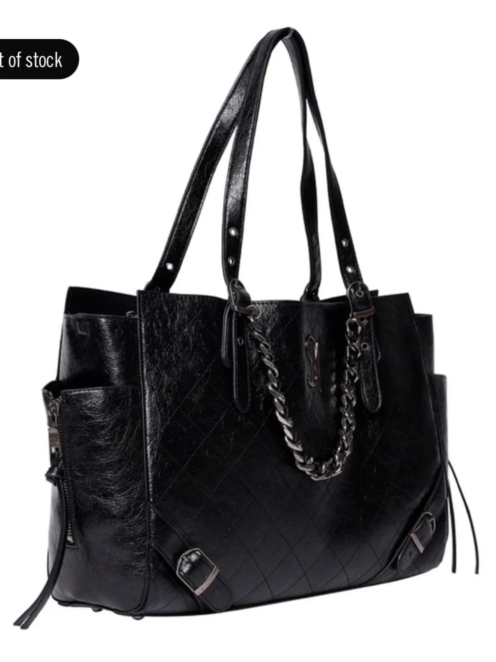 Steve Madden Black Tote -NWT